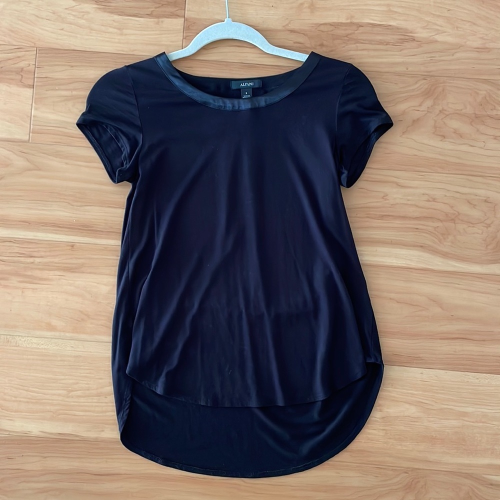Alfani Black Tee